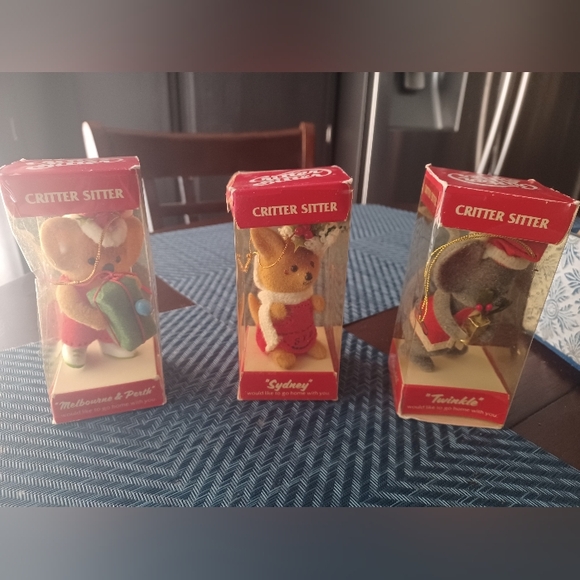 Vintage Critter Sitter- Set of 3 - Picture 1 of 4